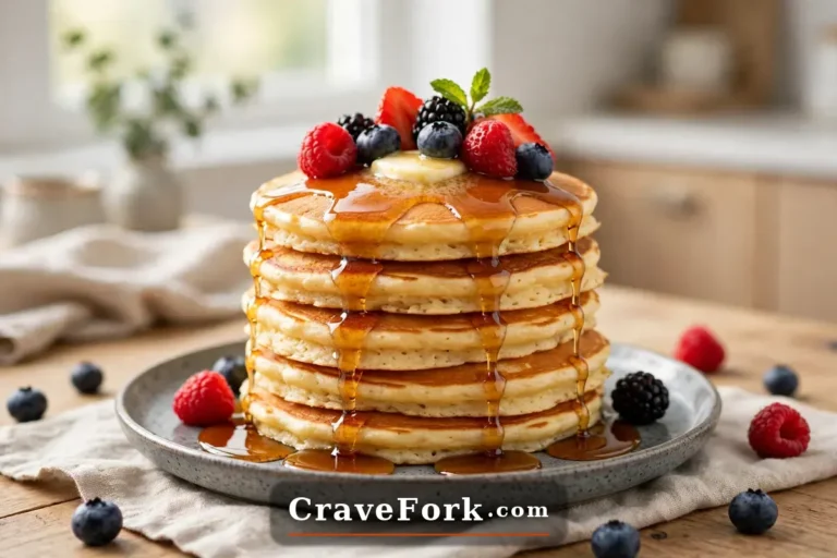 Fluffy Pancakes Without Buttermilk