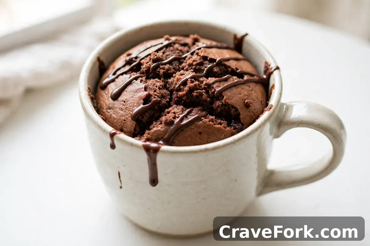 5-Minute Chocolate Mug Cake