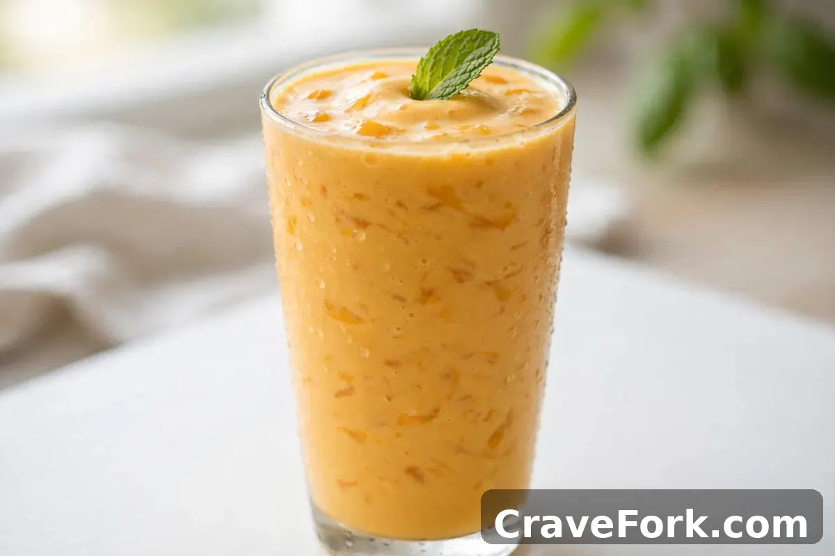 5-Minute Easy Mango Lassi